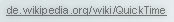 wikipedia Quicktime