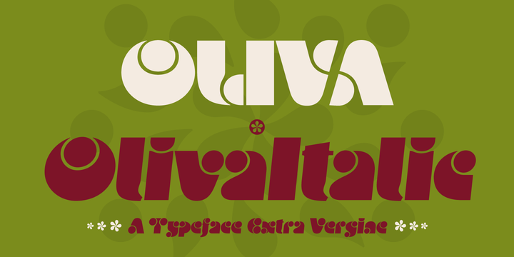 Oliva Typeface